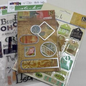 Scrapbooking Stickers packs
